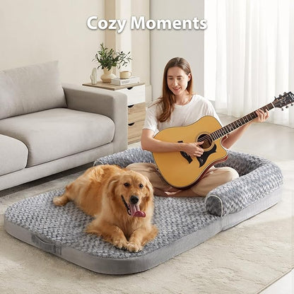 RRPETHOME Human Dog Bed for People Adults