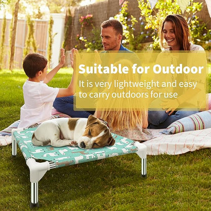 Elevated Dog Bed Pet cot for Small Dogs