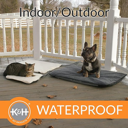 K&H Pet Products Lectro-Soft Outdoor Heated Dog and Cat Bed 25 X 36 Inches