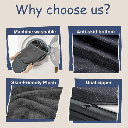 Orthopedic Washable Large Dog Bed: XLarge Dog Bed Bolster Waterproof