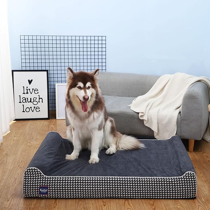 Laifug Orthopedic Memory Foam Extra Large Dog Bed