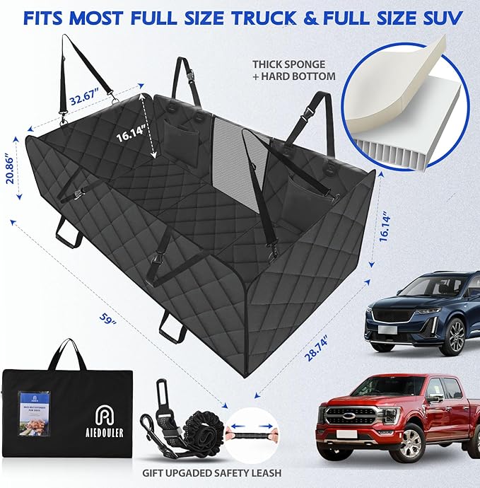 Truck Back Seat Extender for Dogs