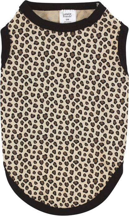 Luvable Friends Dog Pet Dog and Cats Cotton T-Shirts 2pk