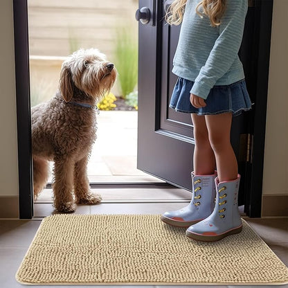 OLANLY Dog Door Mat for Muddy Paws 70x24