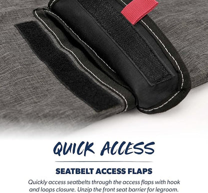 Pet Seat Cover for Your Back Seat and Durable Dog Car Hammock 53" X 41.5" to