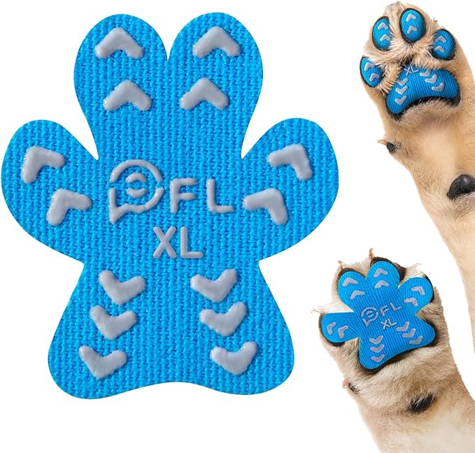 Non-Slip Dog Paw Protector Pads for Senior Dogs 48pcs, XL 41-60lbs