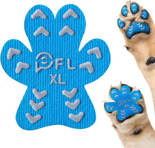Non-Slip Dog Paw Protector Pads for Senior Dogs 48pcs, XL 41-60lbs