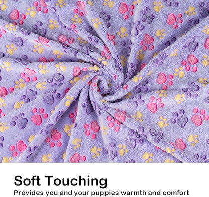 Dono 1 Pack 2 Dog Blankets Soft Fluffy