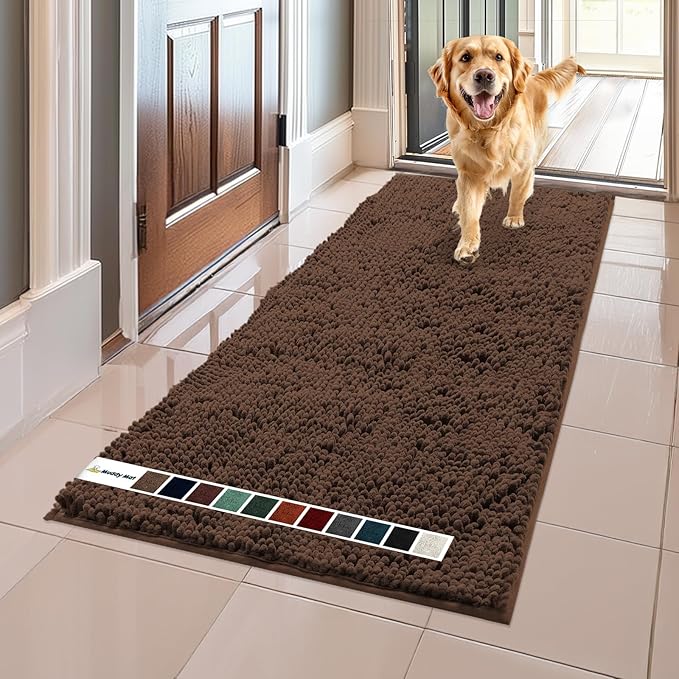 Muddy Mat® AS-SEEN-ON-TV Highly Absorbent Microfiber Door Mat and Pet Rug 59"X24"