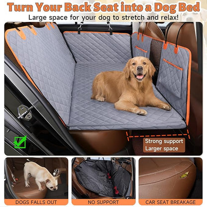 Back Seat Extender for Dogs Window,100% Waterproof