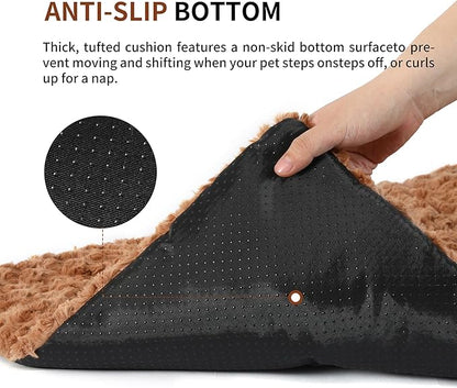 NOYAL Dog Bed Mat Soft Washable Dog Crate