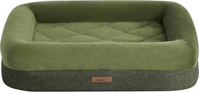 Lesure Memory Foam Dog Bed