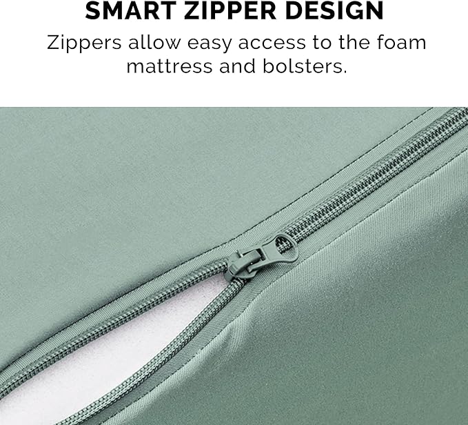 Furhaven Cooling Gel Dog Bed for Medium/Small Dogs w/ Removable Bolsters & Washable Cover 35 lbs