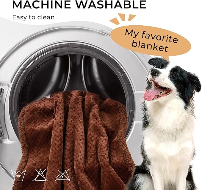 Luciphia Waterproof Blanket for Large Dogs Liquid Proof X-Large（85" x 57"）