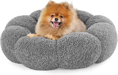 Lesure Calming Small Dog Bed 25 lbs, 23"