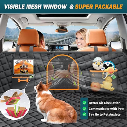 Back Seat Extender for Dogs 420lbs Waterproof