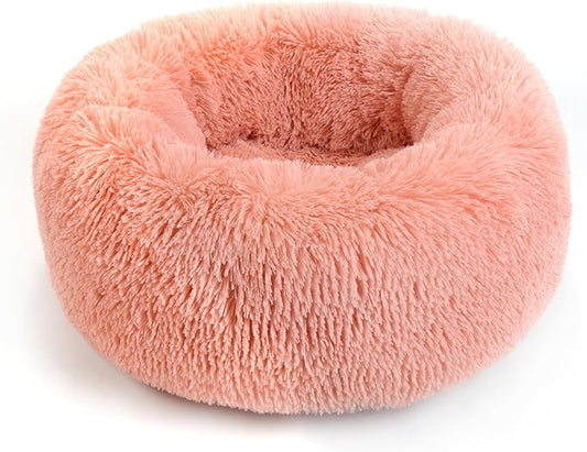 Calming Dog Bed for Cats and Small Dogs 19.7')