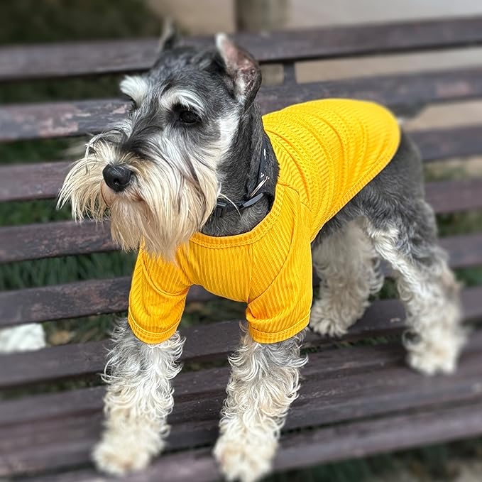 3 Pcs Dog Cooling Shirt Ice Silk Breathable Lightweight Dog Clothes T-Shirts for Small Dogs Purple