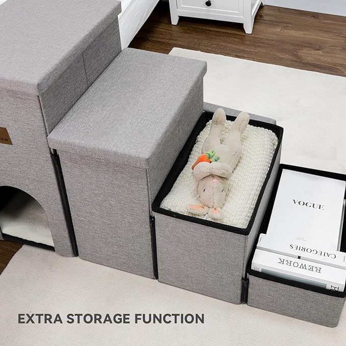 Dog Stairs 23" H, 200 lbs 4 Steps