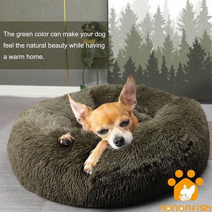 Small Dog Bed Calming Dogs Bed for Small