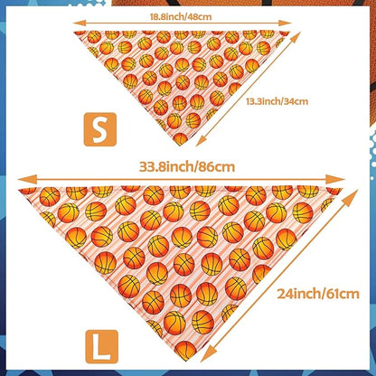 Sports Dog Bandanas for Large Dogs Breed 33 7PCS