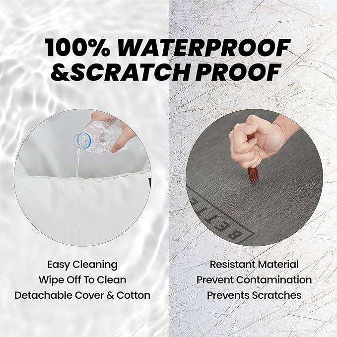 Betters Dog Car Seat Set Blue 2 Straps