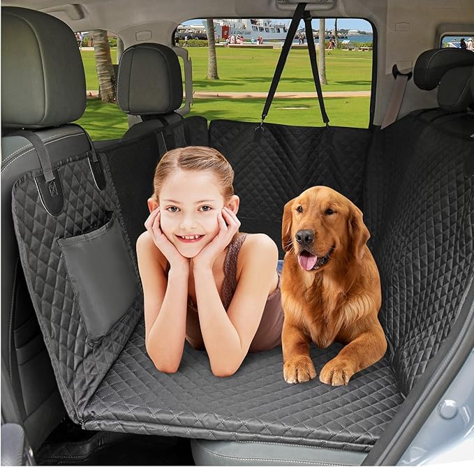 Honest Back Seat Extender for Dogs 400lbs, Waterproof