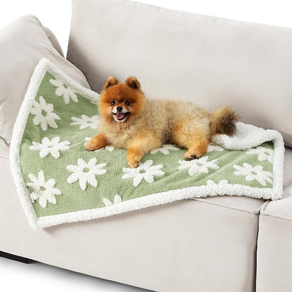 Lesure Waterproof Puppy Blanket for Small Dogs 3D Textured