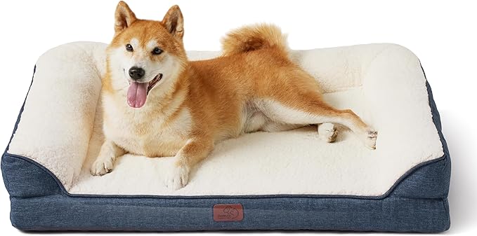 Bedsure Memory Foam Dog Bed for Large Dogs