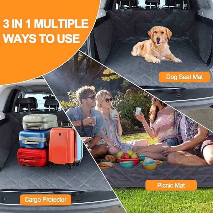 Cargo Liner for Dogs Compatible with Subaru Forester 2013-2018 (2013-2018)
