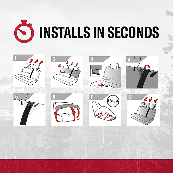 DICKIES 3-Piece Petersen Seat Covers