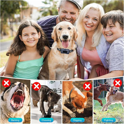 UPGRADED 4265FT Dog Shock Collar with Remote Control IP67 Dog 8-150 Lbs