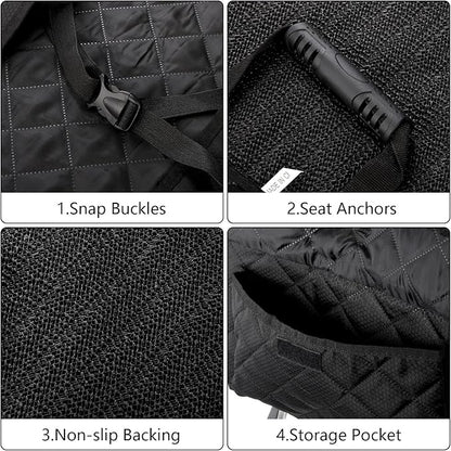 Fasmov 2 Pack Front Dog Car Seat Cover