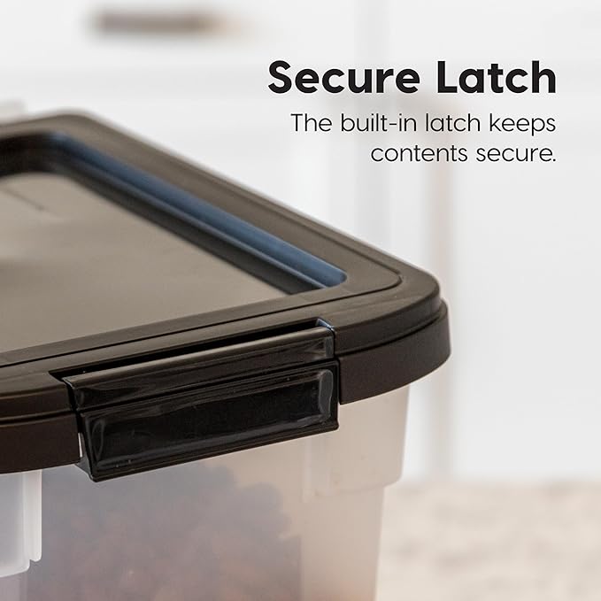 IRIS USA Airtight Dog Food Storage Container 10 lbs 2 Pack,