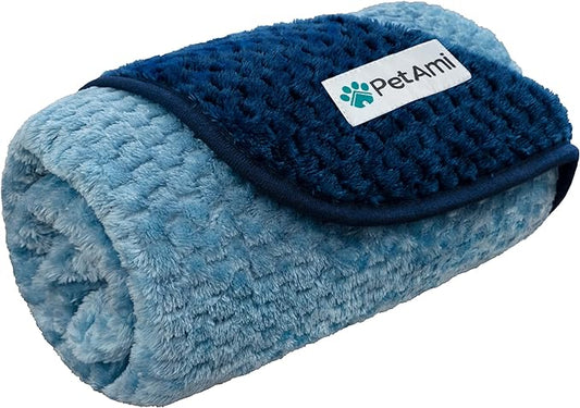 PetAmi Waterproof Dog Blanket 29x40 Navy