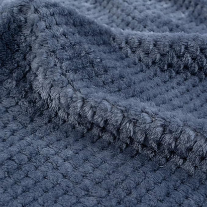 Dog Blanket or Cat Blanket or Pet Blanket (L/40" x 48", Blue)