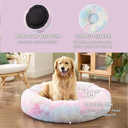 Bedsure Calming Dog Bed for Extra Large Dogs 125 lbs 45 inches