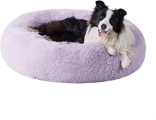 Bedsure Calming Dog Bed for Large Dogs 36 inches 100 lbs