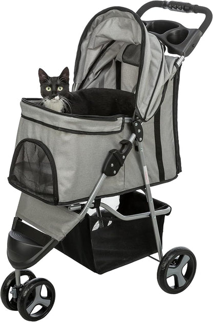 TRIXIE Dog Stroller for Small Dogs and Cats