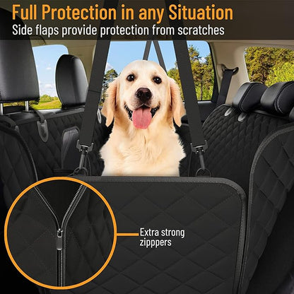 Active Pets Dog Car Seat Cover Car Seat Protector- Dog Seat Cover for Back Seat of SUVs