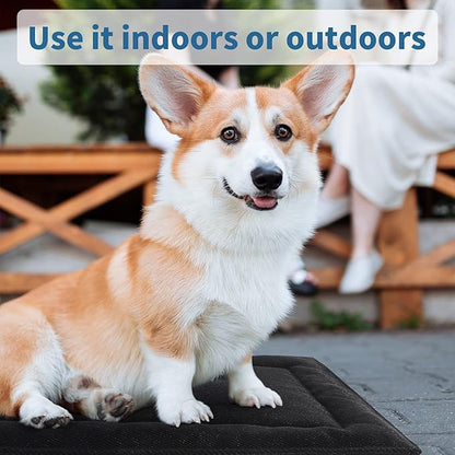 HOMBYS Chew Proof Dog Crate Pad for Small and Medium Dog 17x23 in