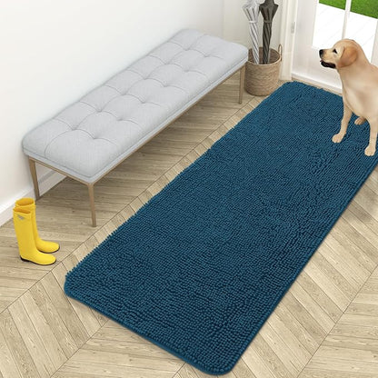 OLANLY Dog Door Mat for Muddy Paws 59x24