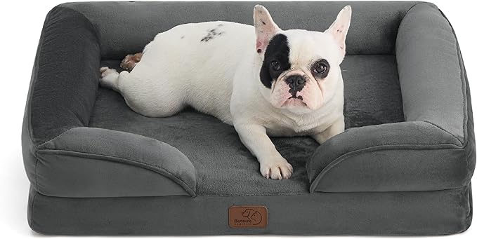 Bedsure Orthopedic Dog Bed for Medium Dogs