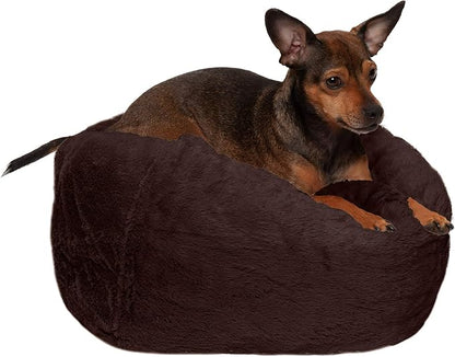 Furhaven Soft & Cozy Dog Bed for Small Dogs 20 lbs