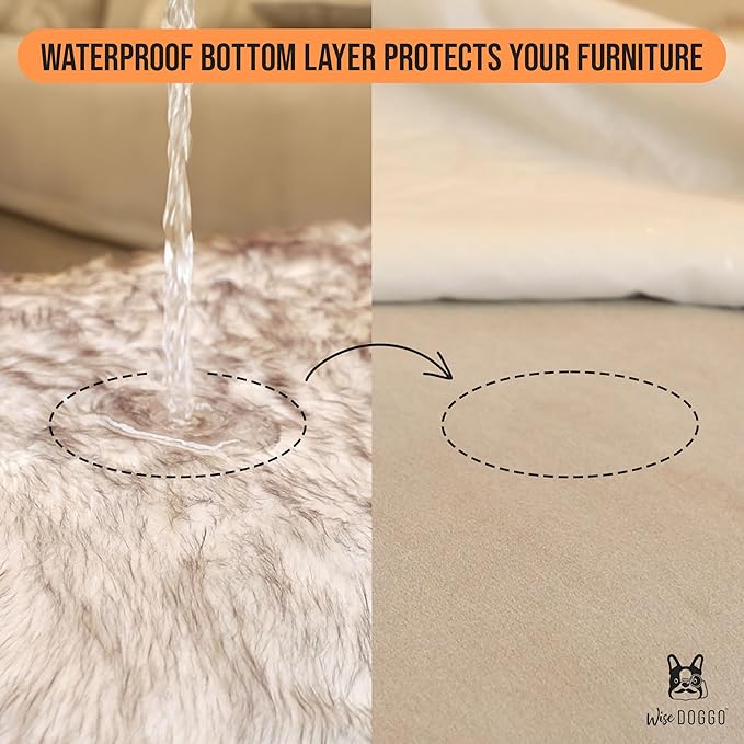 Faux Fur Dog Blanket