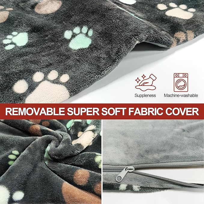 Cat Heating Pad 17x13 in Pet Heating Pad for Cats