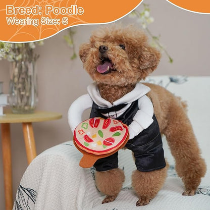 cyeollo Waiter Dog Halloween Costume
