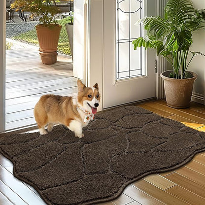 BSICPRO Dog Mat for Muddy Paws 24x36 Low