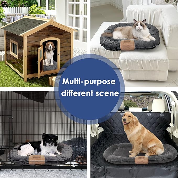 Large Dog Bed 33x24 inch, 50lbs