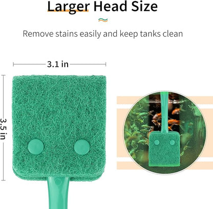 Pawfly Fish Tank Cleaning Tools Aquarium Algae Scraper 10 inch